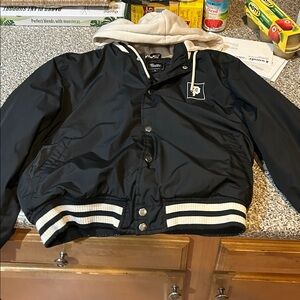 Primitive Black and White Puffer Jacket